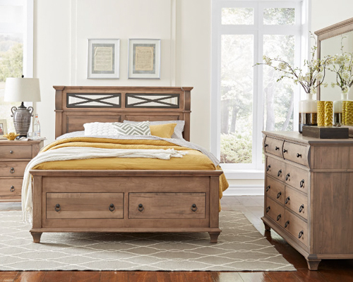 Amish Builder Yutzy Woodworking Bedroom Setting